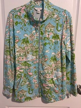 Lilly Pulitzer Leona Zip Up Large